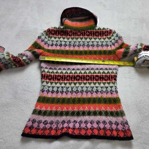 XXS Maeve by Anthropologie Carol multicolor stripe turtleneck sweater - Picture 8 of 11